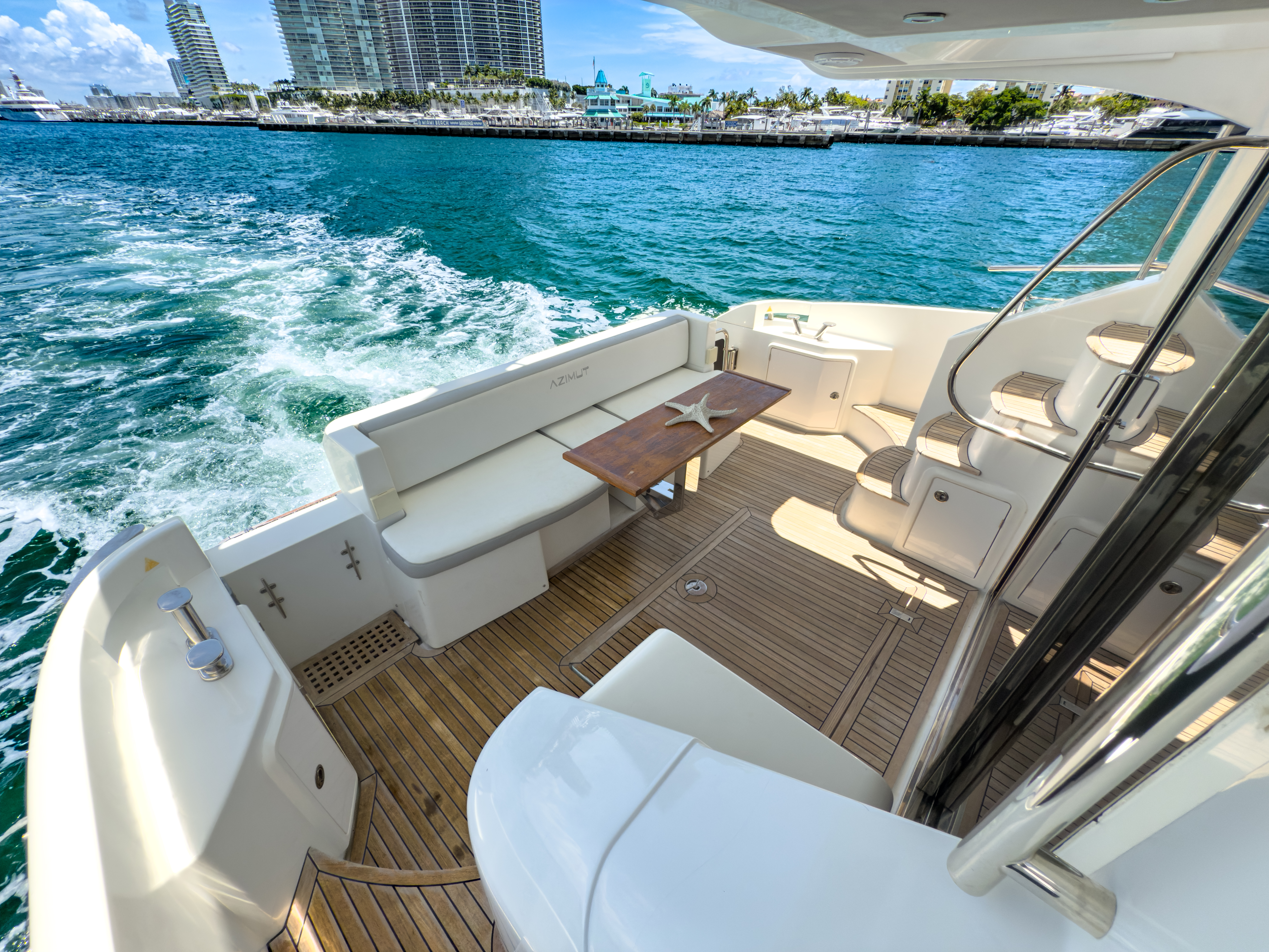 Foredeck at anchor